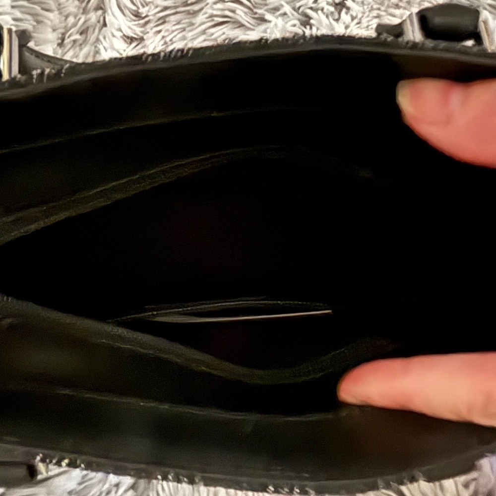 🖤🩶NWT Black Michael Kors Hamilton Satchel🩶🖤 - Picture 4 of 6